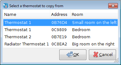 select thermostat