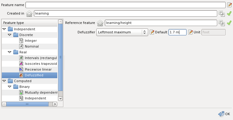 create feature