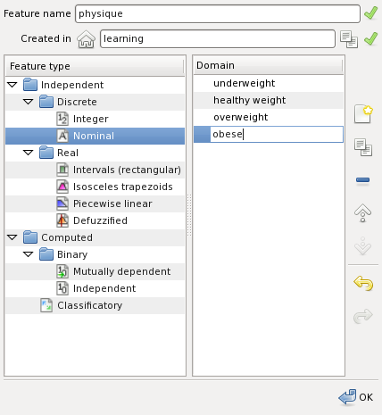 create feature