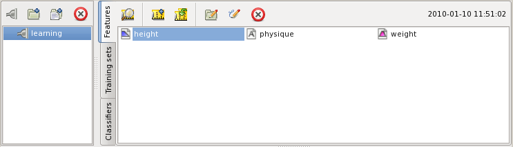 create feature