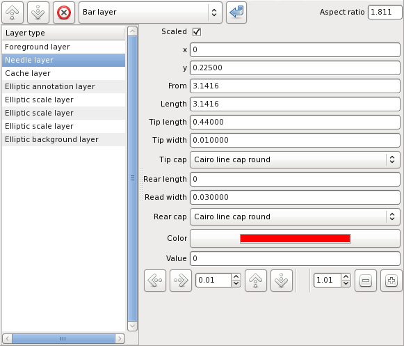 layered editor